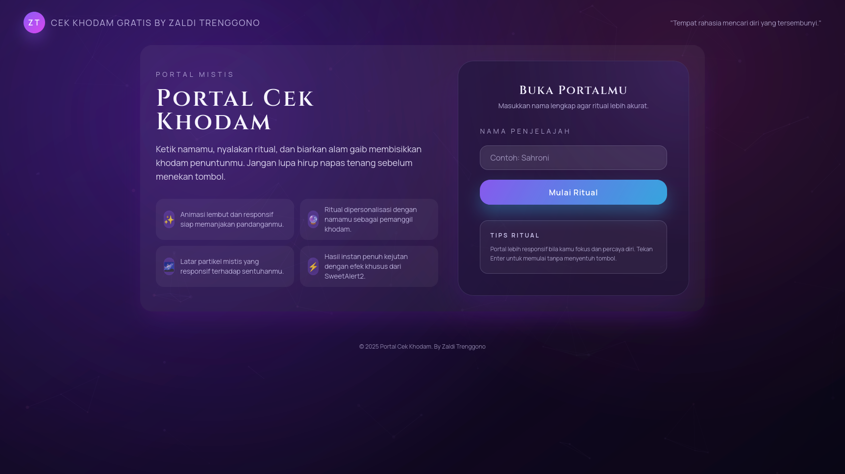 Portal Mistis Design